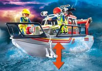 PLAYMOBIL City Action 70140 Seenot Löscheinsatz mit Rettungskreuzer