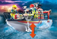 PLAYMOBIL City Action Seenot Löscheinsatz mit Rettungskreuzer 70140