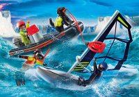 PLAYMOBIL City Action 70141 Seenot Polarsegler-Rettung mit Schlauchboot