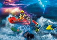 PLAYMOBIL City Action 70144 Seenot Kitesurfer-Rettung mit Boot