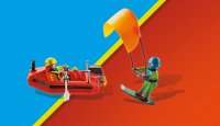 PLAYMOBIL City Action 70144 Seenot Kitesurfer-Rettung mit Boot