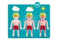 PLAYMOBIL Family Fun 70112 Badegast mit Schwimmreifen