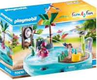 PLAYMOBIL Family Fun 70610 Spaßbecken mit...