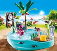 PLAYMOBIL Family Fun 70610 Spaßbecken mit Wasserspritze