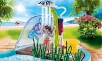 PLAYMOBIL Family Fun 70610 Spa&szlig;becken mit Wasserspritze