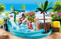 PLAYMOBIL Family Fun 70611 Kinderbecken mit Whirlpool