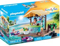 PLAYMOBIL Family Fun 70612 Paddelboot-Verleih mit Saftbar