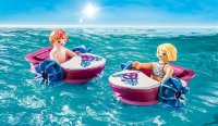 PLAYMOBIL Family Fun 70612 Paddelboot-Verleih mit Saftbar