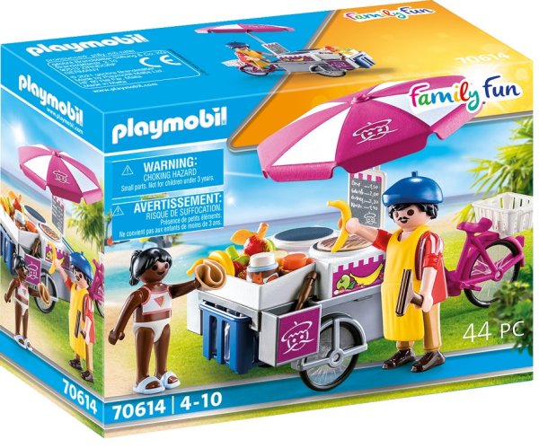 PLAYMOBIL Family Fun 70614 Mobiler Crepes-Verkauf