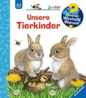 RAVENSBURGER 32683 Unsere Tierkinder / Wieso? Weshalb? Warum? Junior Bd. 15