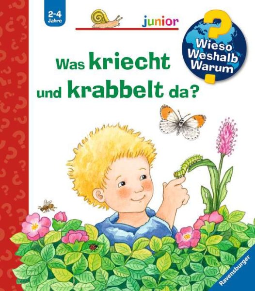 RAVENSBURGER 32818 Was kriecht und krabbelt da? / Wieso? Weshalb? Warum? Junior Bd. 36