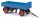 BUSCH Anhänger IFA HL 80 blau 53301 Auto-Modell 1:87