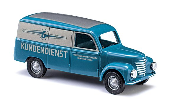 BUSCH Framo V901/2 Kastenwagen Kundendienst 8673 Automodell 1:120
