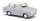 BUSCH 53109 Trabant P601 Limousine silbergrau mit weißem Dach, de Luxe PKW-Modell 1:87
