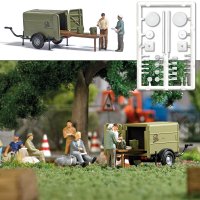 BUSCH 7936 Action Set Erntevesper Fertigmodell Spur H0