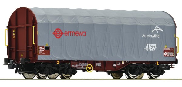 ROCO 76447 Schiebeplanenwagen Type Shimms, der ERMEWA Ep.VI Spur H0