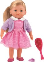 idee+spiel 529-60374 - DOLLS WORLD Puppe Elizabeth mit seitlichem Pferdeschwanz 36 cm