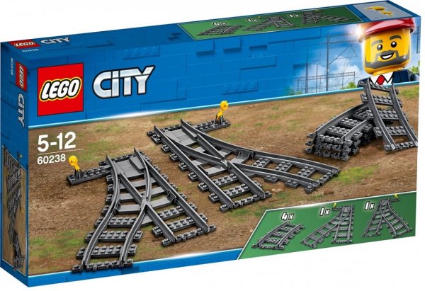 LEGO® City 60238 - Weichenpaar