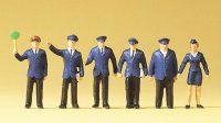 PREISER 14011 Bahnpersonal DB Figuren-Set Spur H0