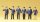 PREISER 14011 Bahnpersonal DB Figuren-Set Spur H0