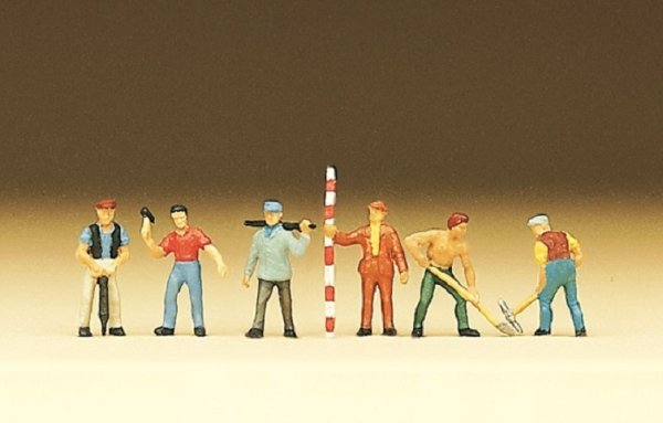 PREISER 79030 Arbeiter Figuren-Set Spur N