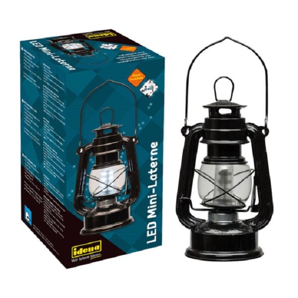 IDENA 30134 - LED Camping-Laterne mit Dimm-Funktion