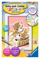 RAVENSBURGER 29686 Malen nach Zahlen Katzenbabys