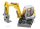 SIKU 3559 Wacker Neuson ET65 Kettenbagger