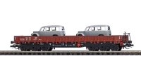 BUSCH 31173 Schwerlastwagen Samm 4818 mit 2 Framo DR...