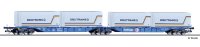 TILLIG Doppeltragwagen Sggnos 715 Kombiwaggon mit...