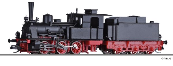 TILLIG 04230 Dampflokomotive BR 89 6009 mit Tender DC Digital DR Ep.III Spur TT