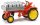 BUSCH 210005001 Traktor RS09 Pritsche mit Milchkannen rot Modell 1:87