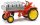 BUSCH 210005001 Traktor RS09 Pritsche mit Milchkannen rot Modell 1:87