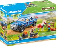 PLAYMOBIL Country 70518 Mobiler Hufschmied