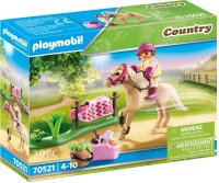 PLAYMOBIL Country 70521 Sammelpony Deutsches Reitpony