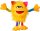 MATTHIES Living Puppets Handpuppe Schickimicki 35 cm Monster to Go W816