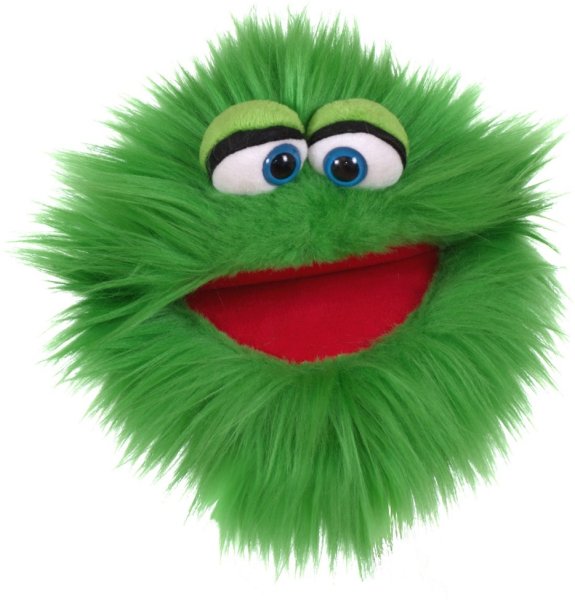 MATTHIES Living Puppets Handpuppe Plappermaul grün 20 cm Quatschköppe W807