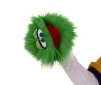 MATTHIES Living Puppets Handpuppe Plappermaul grün 20 cm Quatschköppe W807