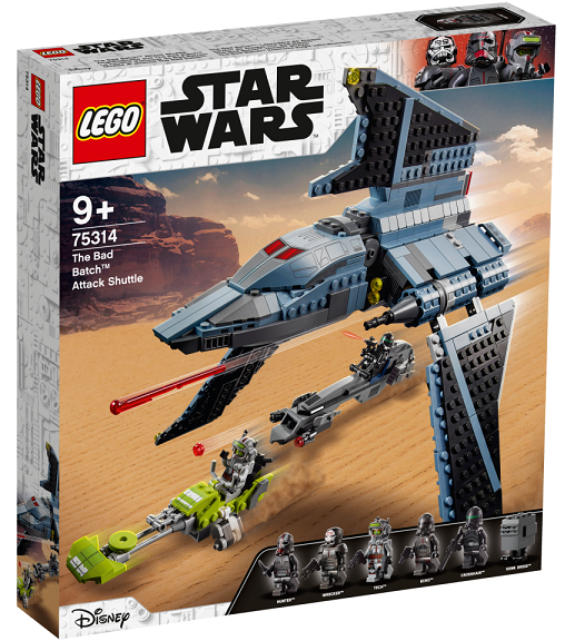LEGO® Star Wars 75314 - Angriffsshuttle aus The Bad Batch
