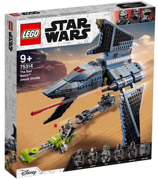 LEGO&reg; Star Wars 75314 - Angriffsshuttle aus The Bad Batch
