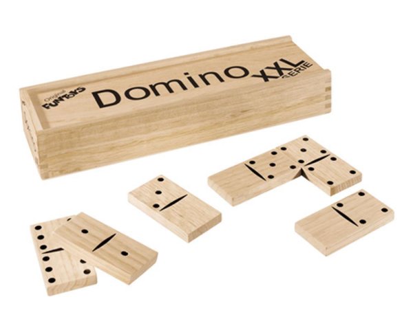 idee+spiel 605-00268 FUNTOYS Holz Domino XXL
