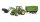 BRUDER® 03055 - John Deere 7930 mit Frontlader und Tandemachs-Transportanhänger