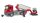 BRUDER 03624 MB Arocs LKW mit Abrollcontainer und Schaeff Minibagger Profi-Serie bworld 1:16