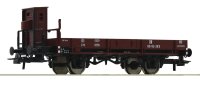 ROCO 76305 Flachwagen mit Bremserhaus DR Ep.III Spur H0