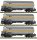 FLEISCHMANN Set mit 3 Druckgaskesselwagen VTG, Gattung Zags DB Ep.IV 849102 Spur N