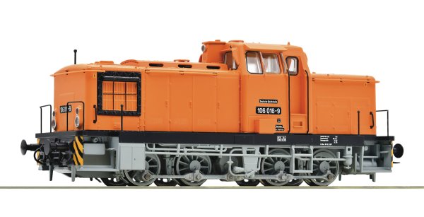 ROCO 70266 Diesellokomotive BR 106 mit Sound DR Ep.IV Spur H0