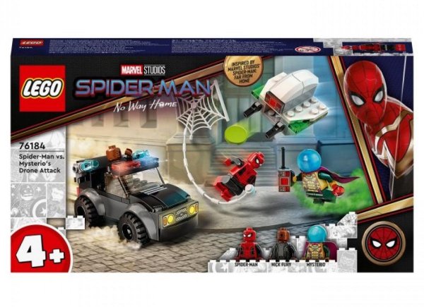 LEGO Marvel Super Heroes 76184 Mysterios Drohnenattacke auf Spider-Man