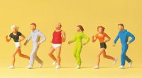 PREISER Beim Joggen 14078 Figuren-Set Spur H0