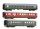 TILLIG Set mit 3 Reisezugwagen Interzonenzug DR Ep.III 01578 Spur TT