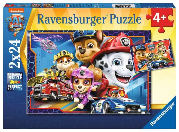 RAVENSBURGER® 05154 - Kinderpuzzle Paw Patrol, Allzeit bereit!